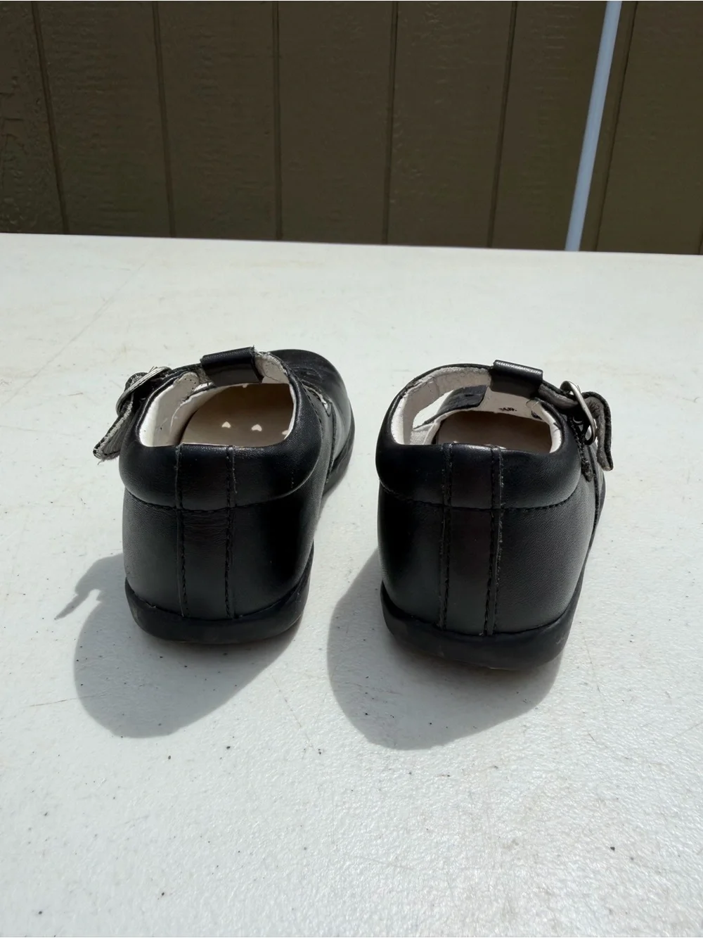 Stride Rite Black Mary Jane T-Strap Dress Shoes